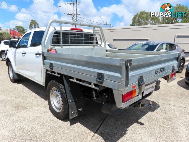 2021 ISUZU D MAX-SX-DUAL-CAB-RG-MY21  CAB CHASSIS