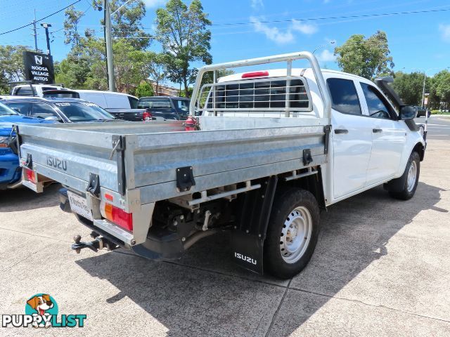 2021 ISUZU D MAX-SX-DUAL-CAB-RG-MY21  CAB CHASSIS