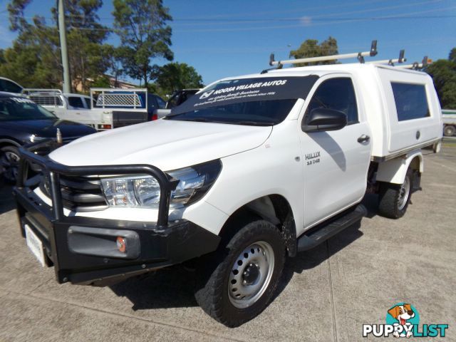 2020 TOYOTA HILUX SR-SINGLE-CAB-GUN126R  CAB CHASSIS