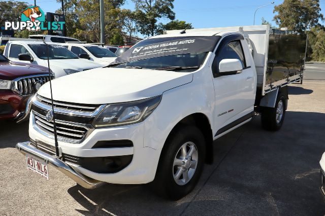 2017 HOLDEN COLORADO LS-SINGLE-CAB-RG-MY18  CAB CHASSIS