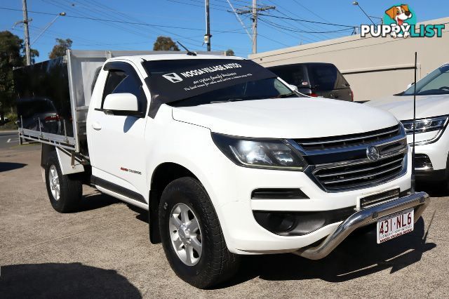 2017 HOLDEN COLORADO LS-SINGLE-CAB-RG-MY18  CAB CHASSIS