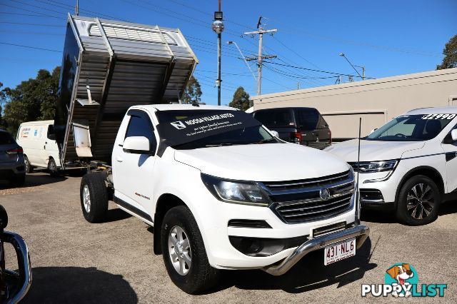 2017 HOLDEN COLORADO LS-SINGLE-CAB-RG-MY18  CAB CHASSIS