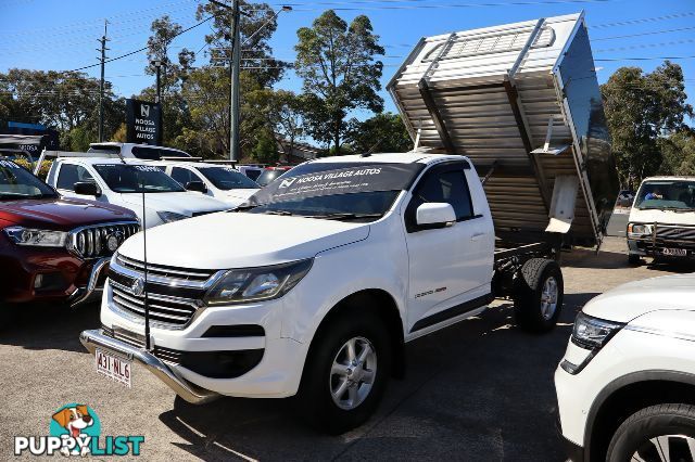 2017 HOLDEN COLORADO LS-SINGLE-CAB-RG-MY18  CAB CHASSIS