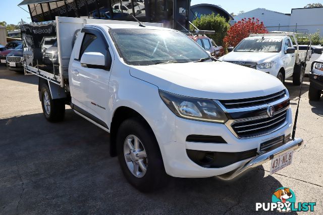 2017 HOLDEN COLORADO LS-SINGLE-CAB-RG-MY18  CAB CHASSIS