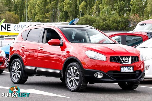 2010 NISSAN DUALIS Ti (4x2) J10 SERIES II 4D WAGON