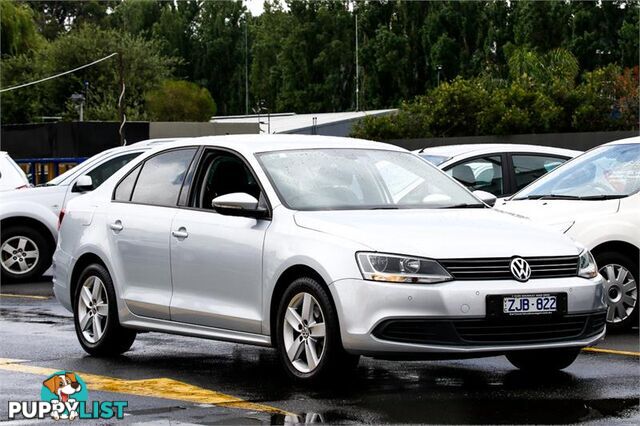 2012 VOLKSWAGEN JETTA 103 TDI COMFORTLINE 1KM MY12 4D SEDAN