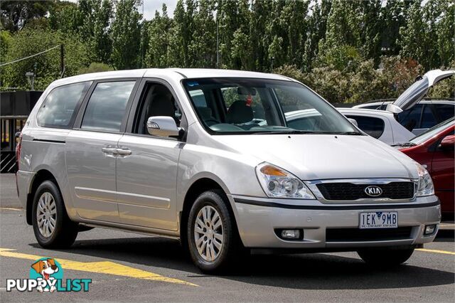 2012  Kia Grand Carnival S VQ Wagon