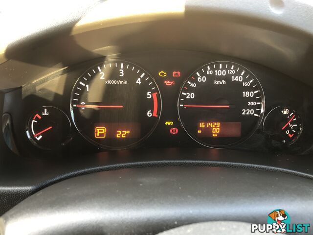 2014 Nissan Navara ST-X550 4X4 3.0L V6 Automatic