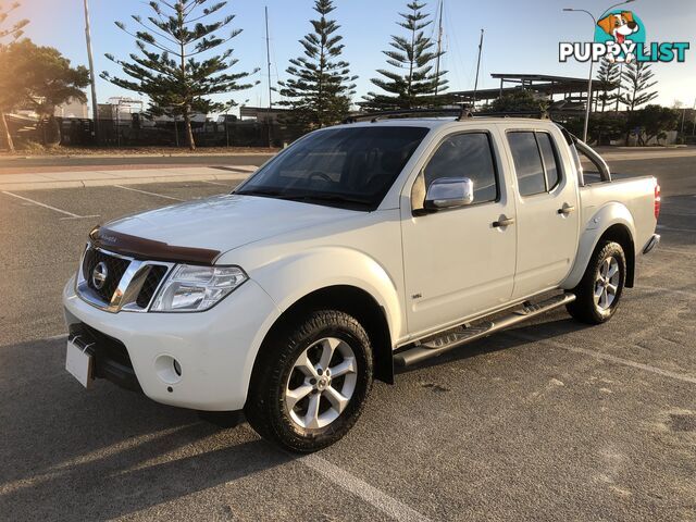 2014 Nissan Navara ST-X550 4X4 3.0L V6 Automatic