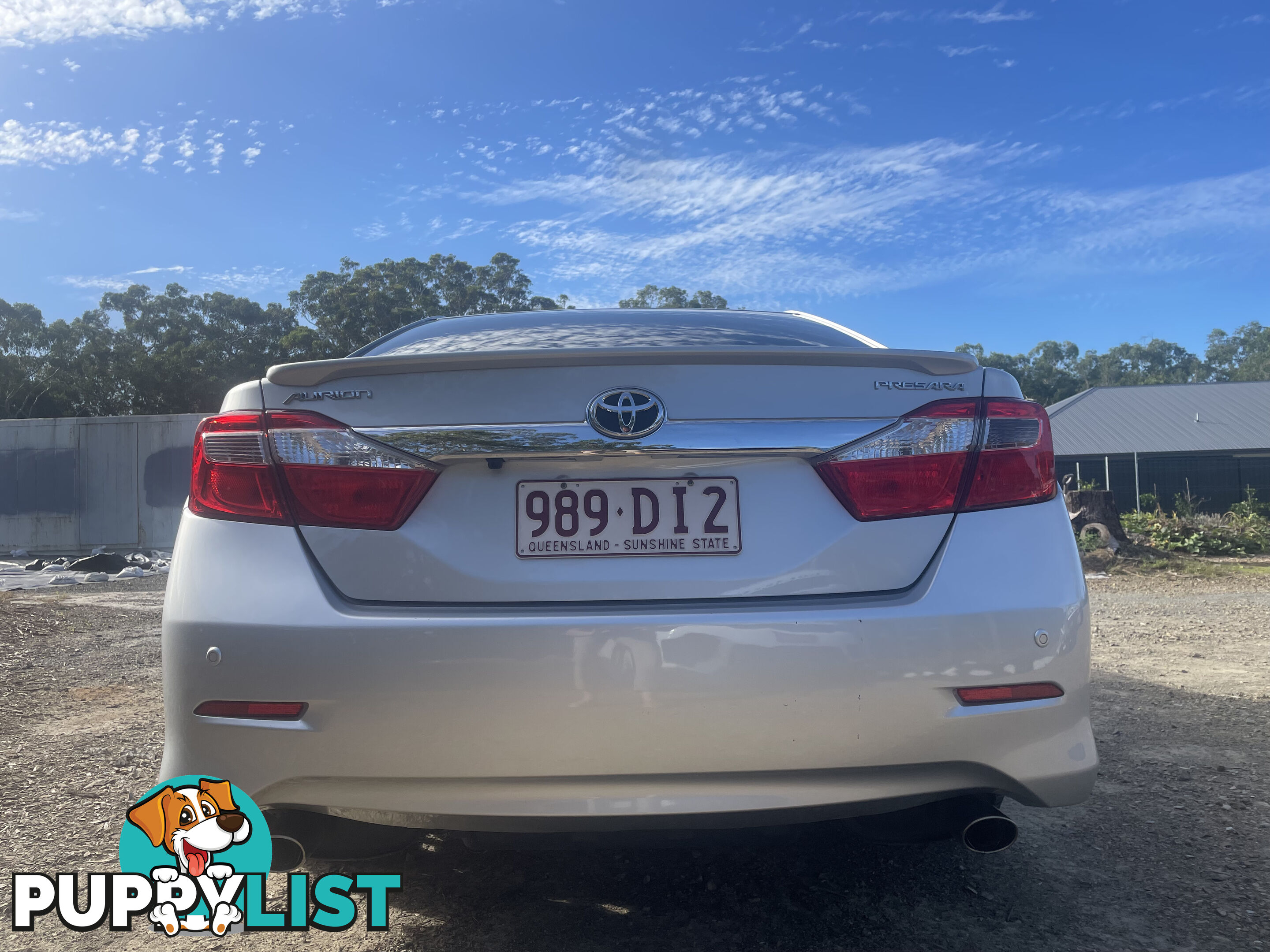 2016 Toyota Aurion Spts Auto 6sp 3.5i GSV50R Preseara Sedan Automatic