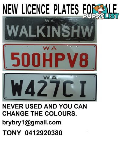 Custom Licence Plates