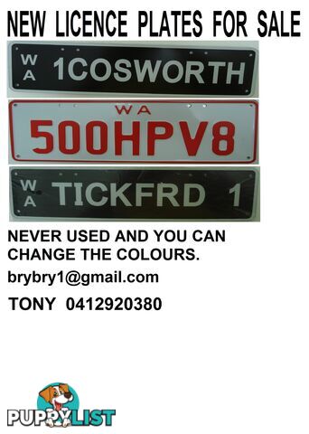 Custom Licence Plates