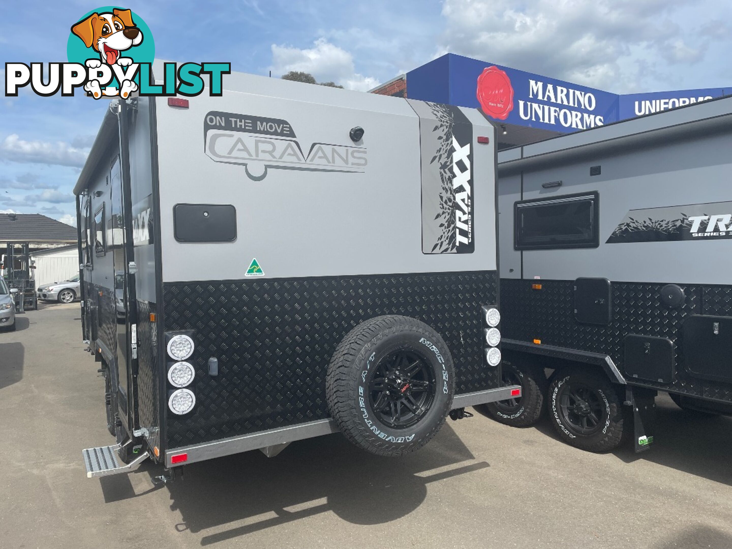 On The Move Caravans 18'6'' Traxx Series 3 Rear Door Off Roader