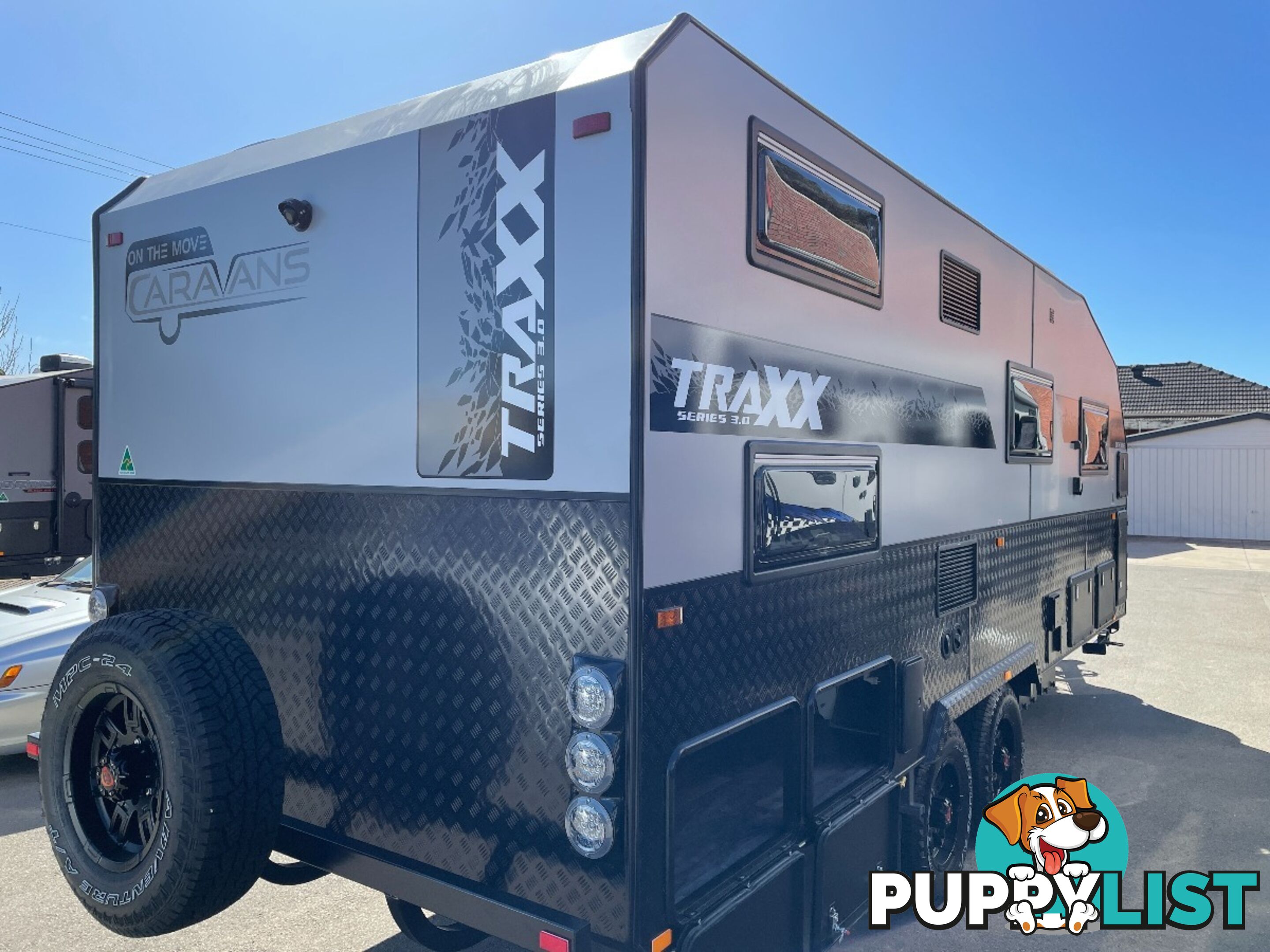 On The Move Caravans Traxx Series 3 Off Road Family Straight Bunk 19'