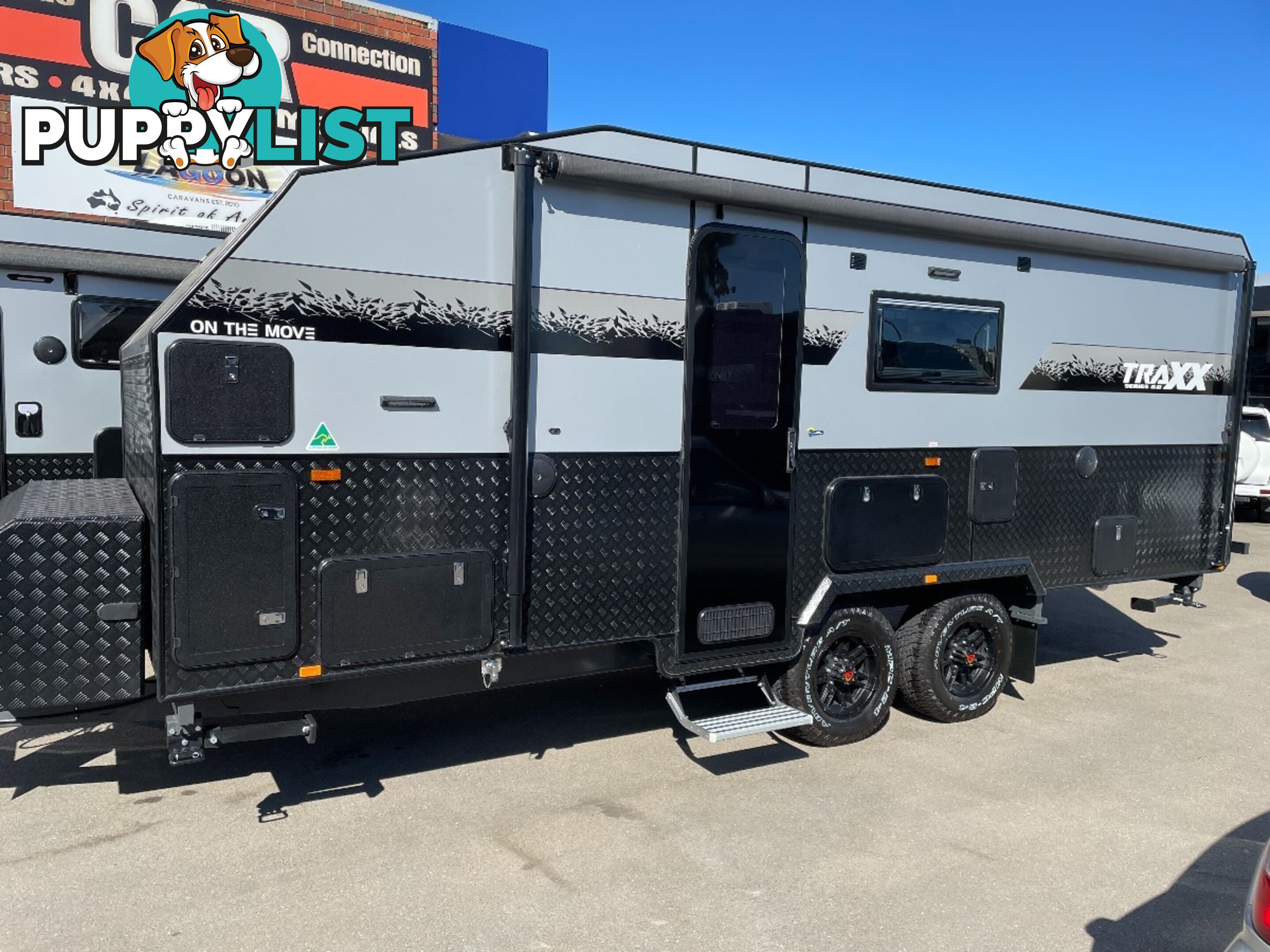 On The Move Caravans Traxx Series 3 Off Road Family Straight Bunk 19'