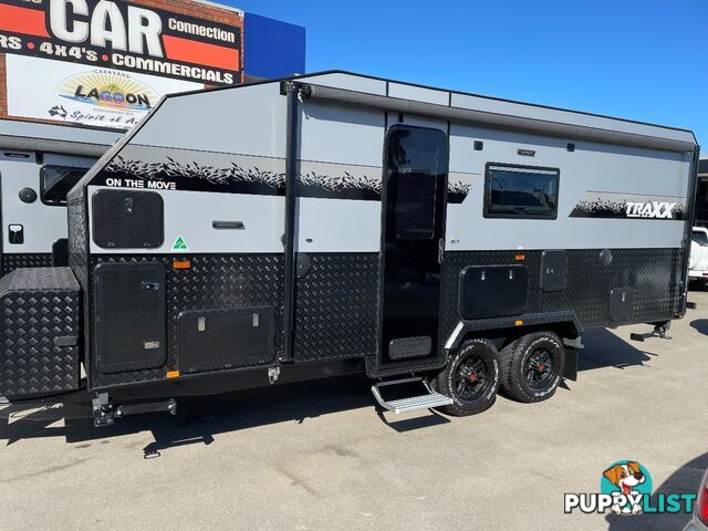 On The Move Caravans Traxx Series 3 Off Road Family Straight Bunk 19'