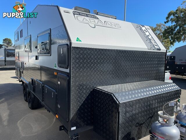 On The Move Caravans Traxx Series 3 Off Road Family Straight Bunk 19'