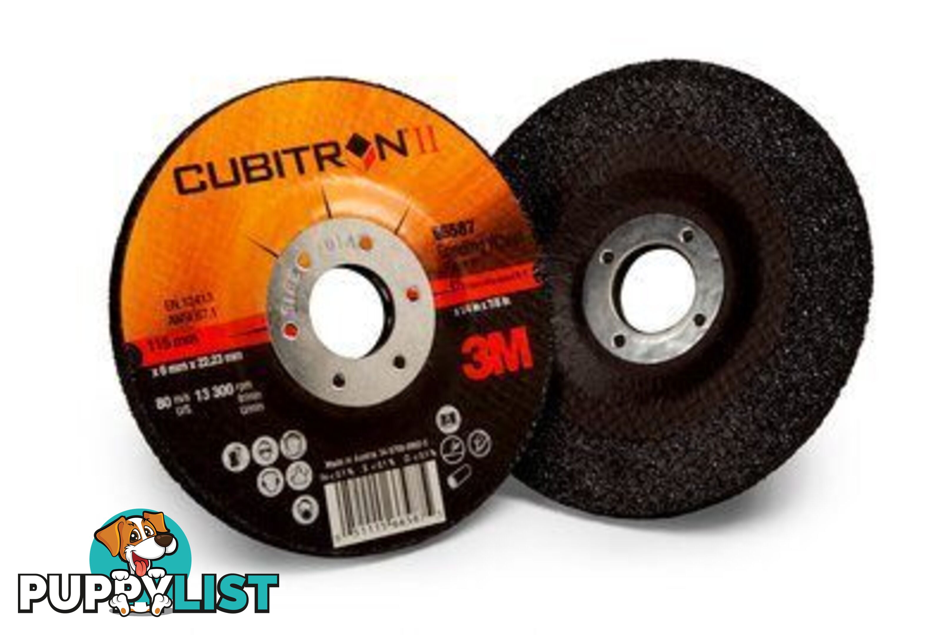 Grinding Wheel Depressed Centre 100 x 6 mm Cubitronâ¢II XC991187953 Pack of 5