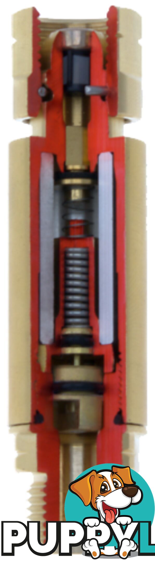 Cutaway Flashback Arrestor DGN Model Tesuco FCR