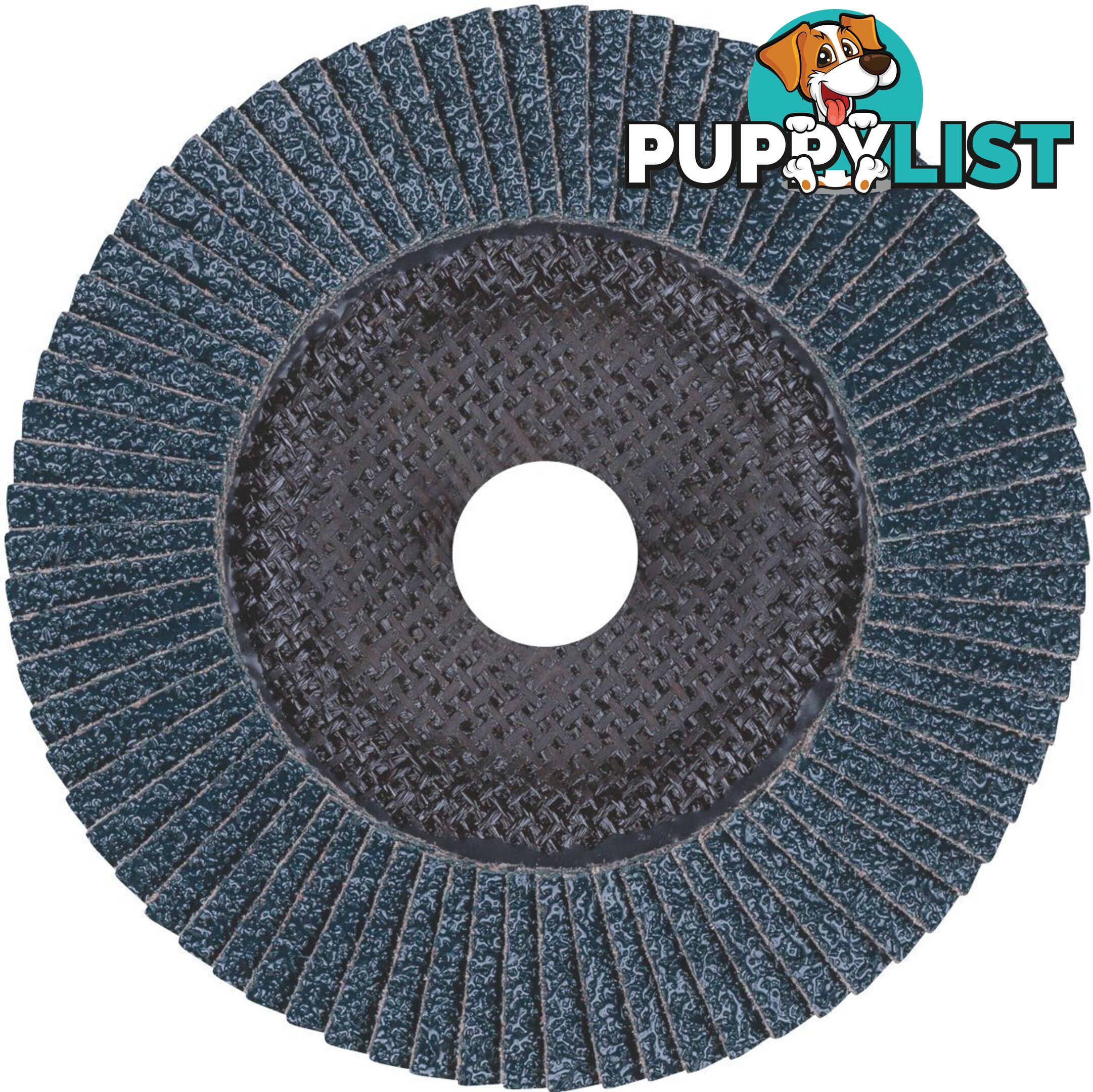 Flap Disc Polifan 100mm 4" 120g Gp Zirconia Inox Pferd 67769100 Pack Of 5