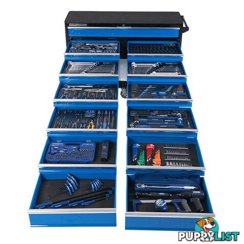 Evolution Tool Trolley 557 Piece 13 Drawer Extra Wide 1/4, 3/8 & 1/2" Drive Kincrome K1232