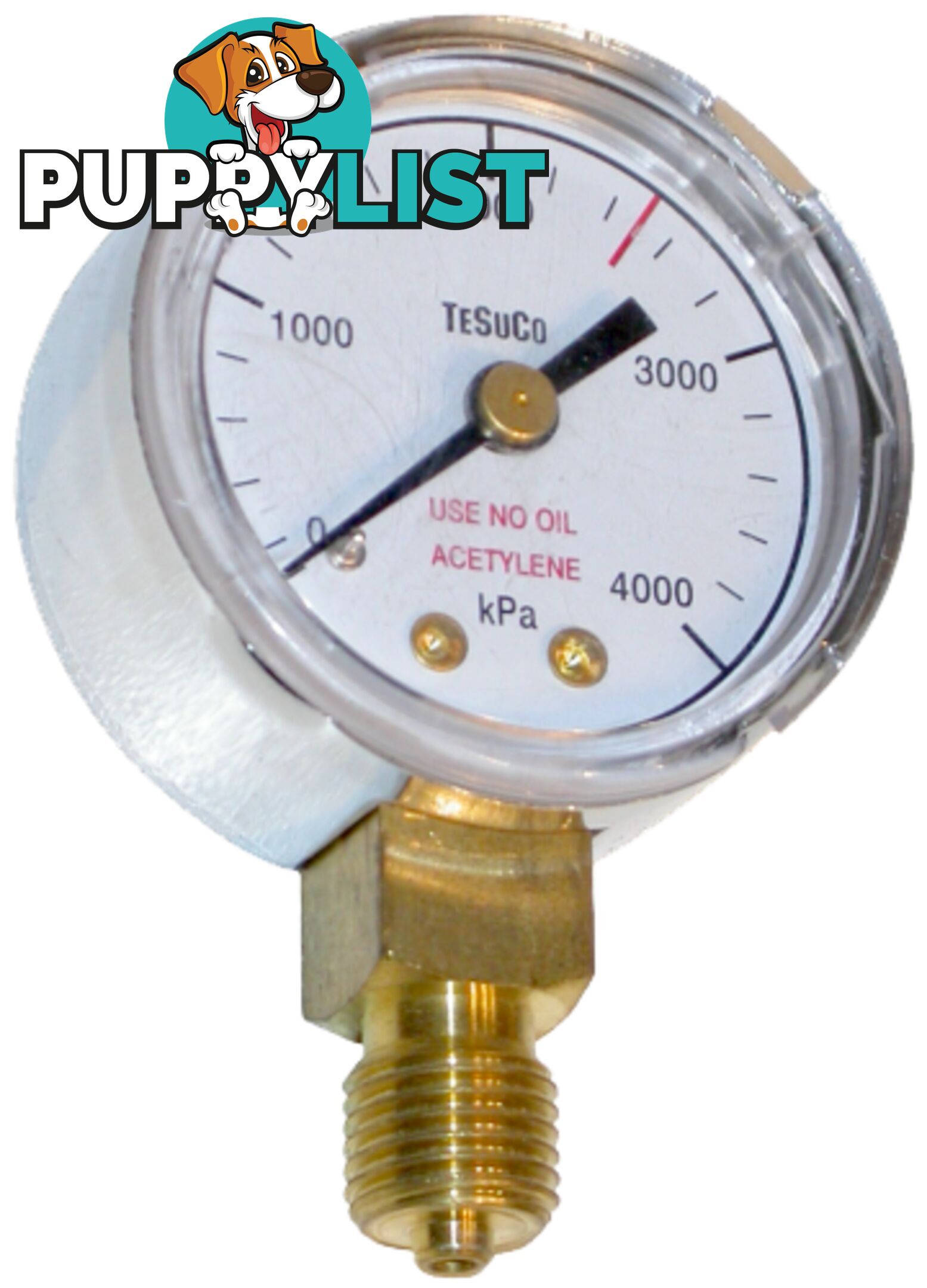 Pressure Gauge For RC- Regulators 1/4 BSPP