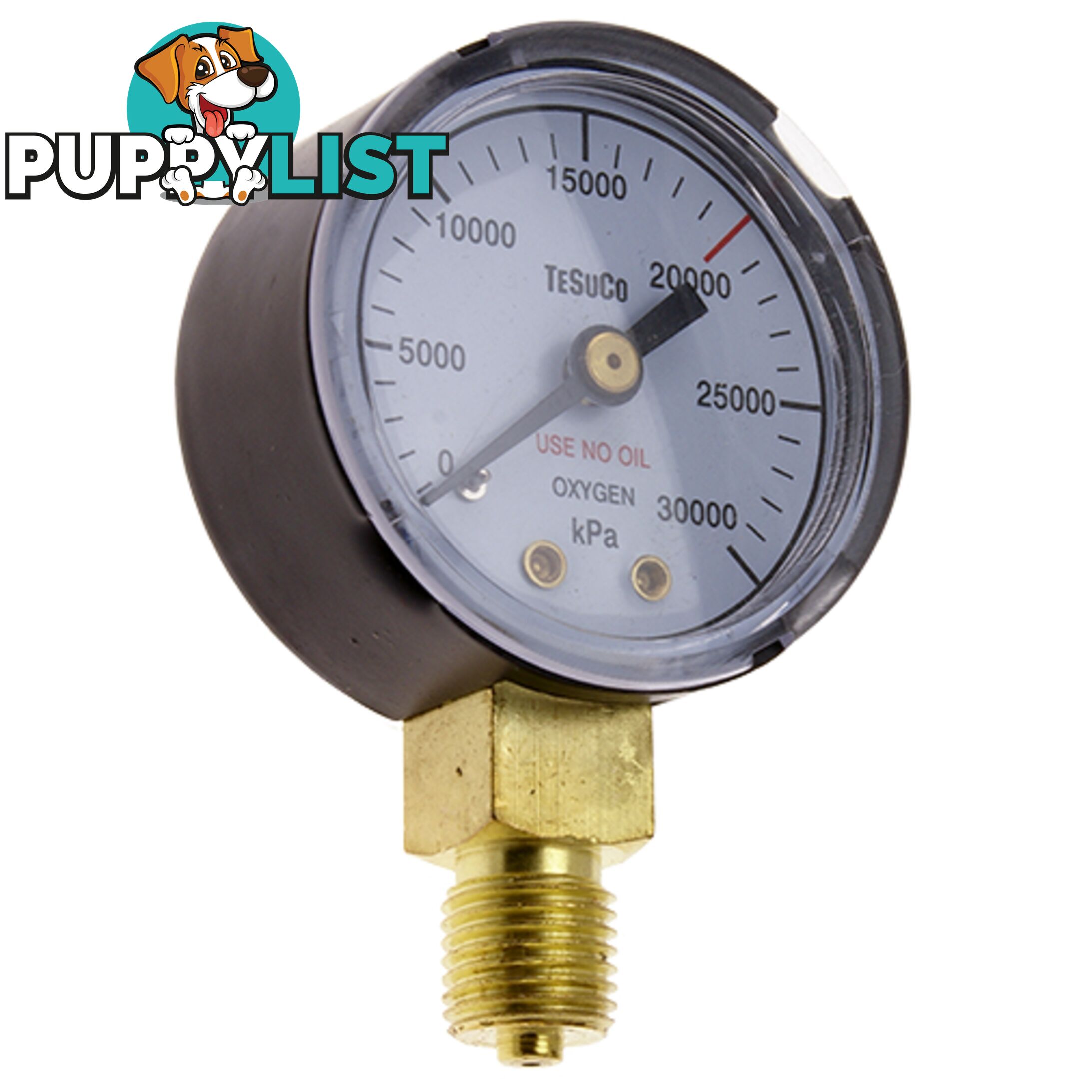 Pressure Gauge For RC- Regulators 1/4 BSPP