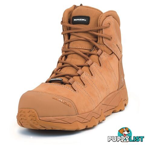 Safety Boots Octane Zip-Up Size 4 Honey Unisex Mack MKOCTANEZHHF040