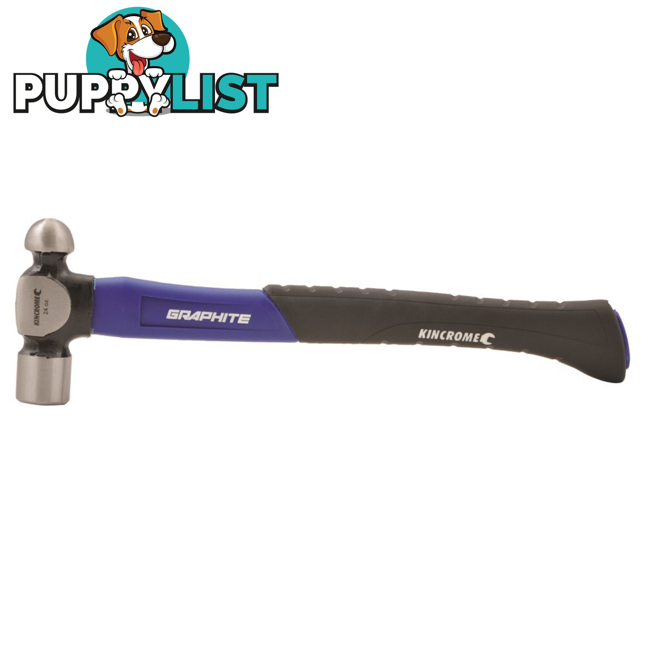 Graphite Ball Pein Hammer 24oz (680g) Kincrome K9066