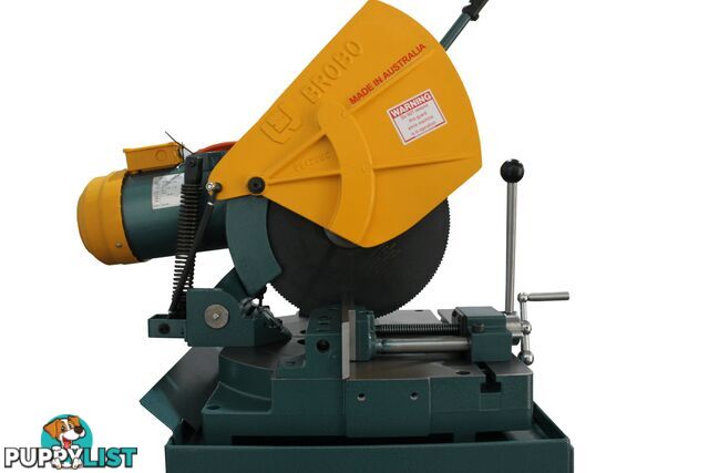 Ferrous Cutting Cold Saw S400G Single Phase Vari Speed (20-100 RPM) Integrated Stand Brobo 9740040