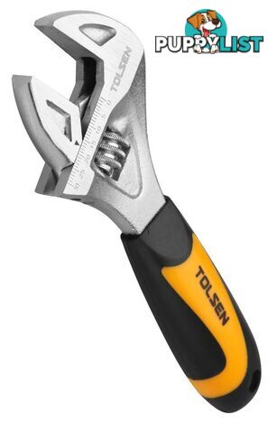 Stubby Adjustable Wrench 165mm Tolsen 15280