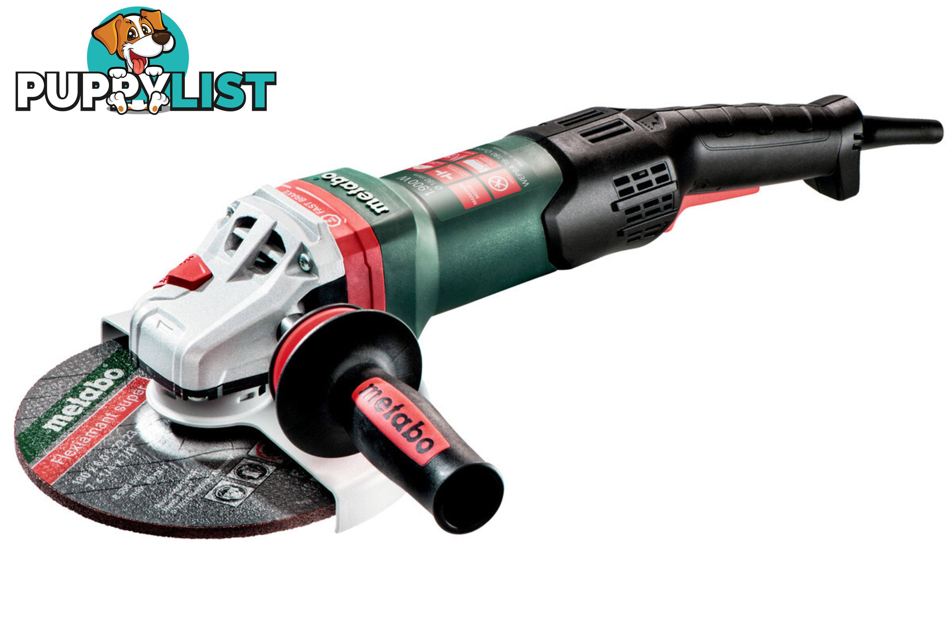 Angle Grinder 7" 180mm WEPBA 19-180 Quick RT Metabo 601099000