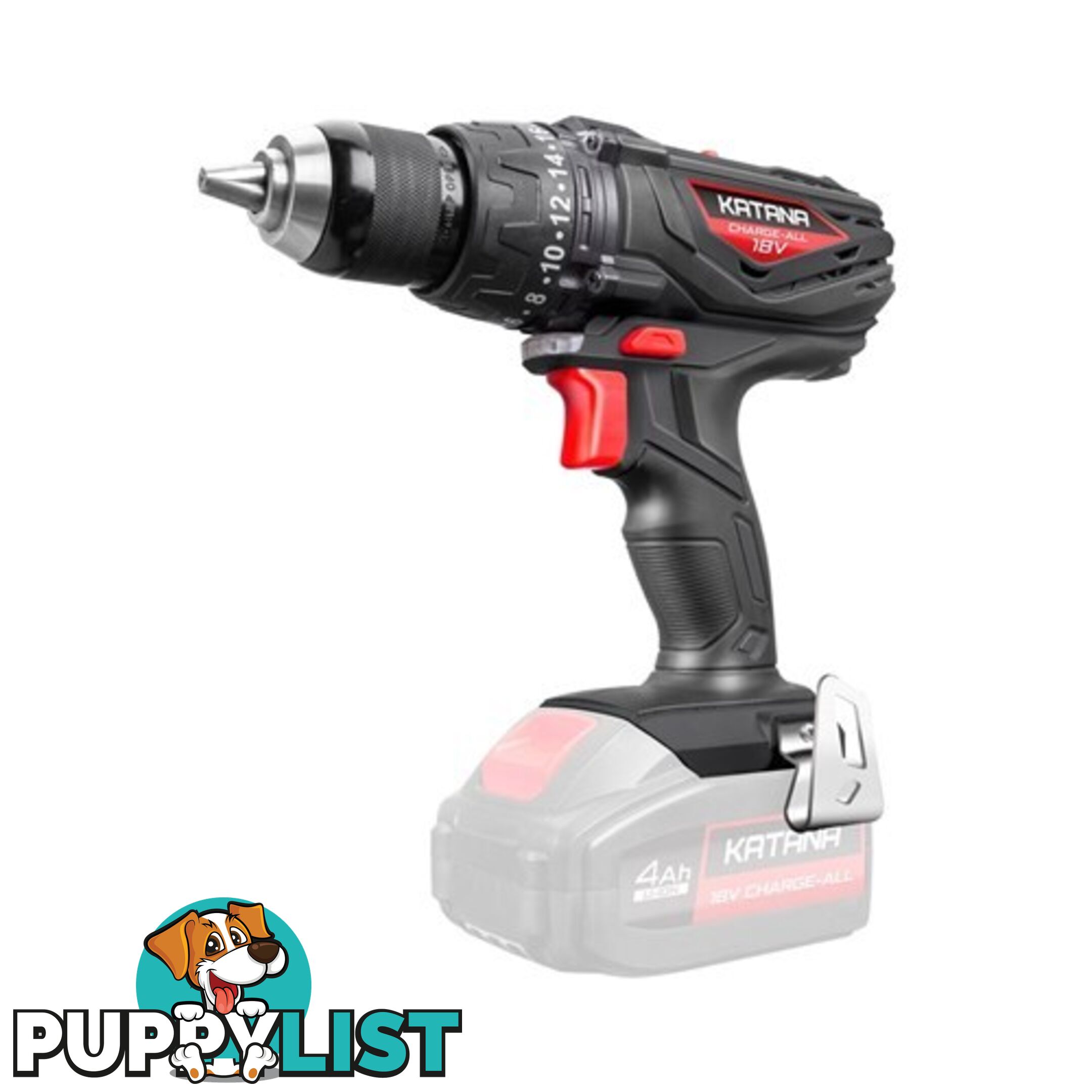 All Hammer Drill 18V Charge (Skin Only) Katana 220001