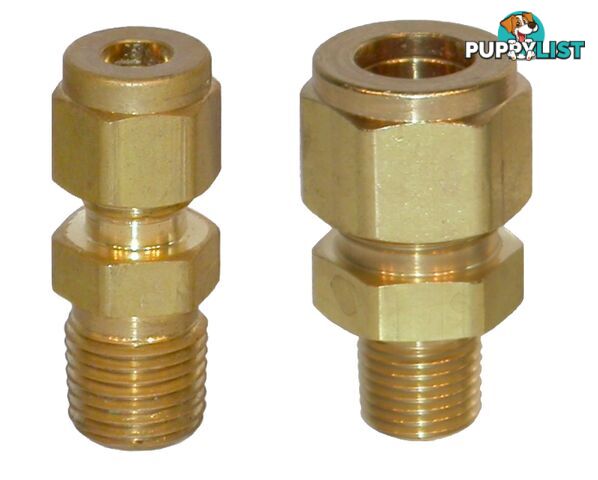 Compression Fitting Brass Tesuco