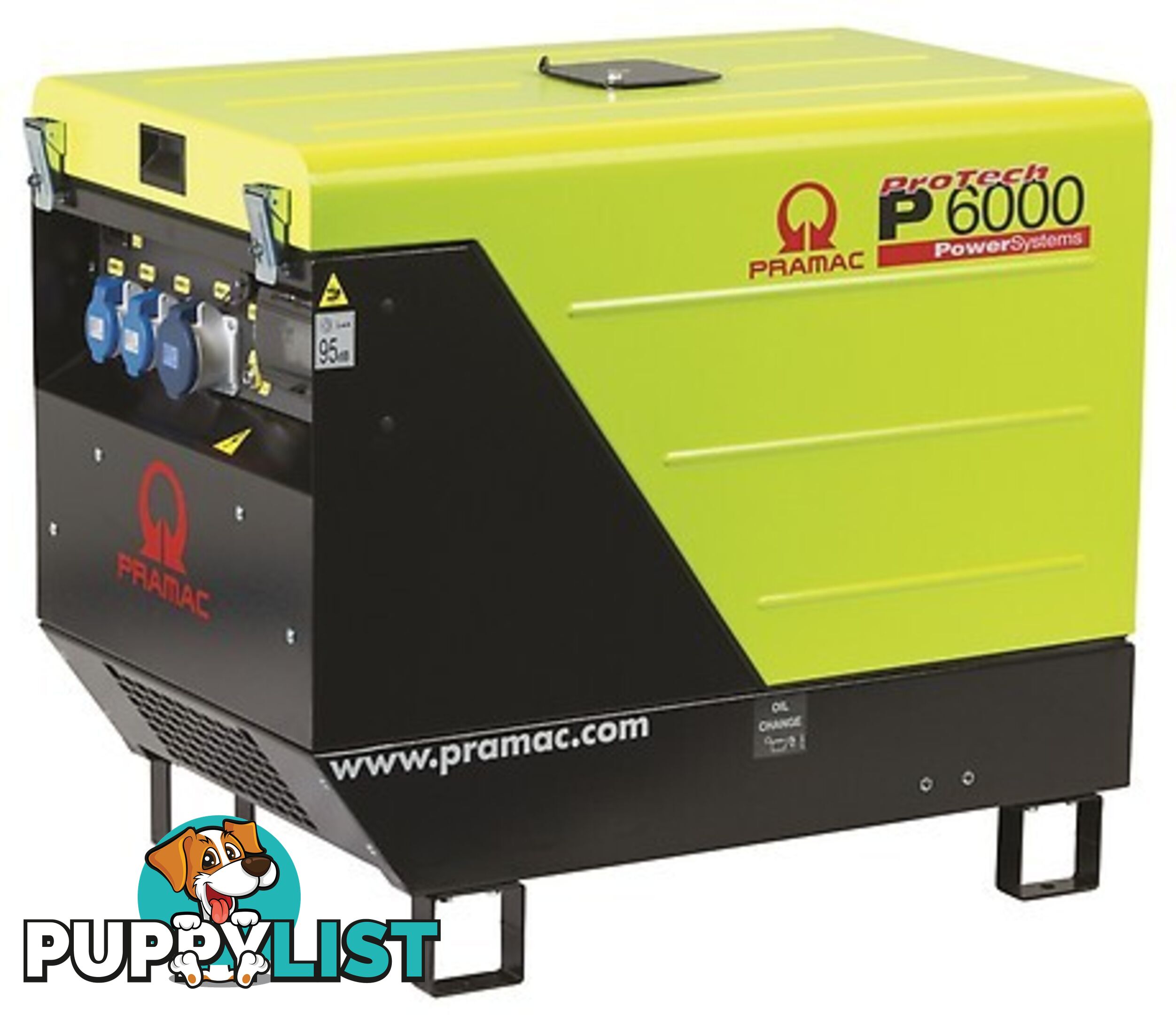 Diesel Generator 230v 50Hz Electric Start  Pramac P6000