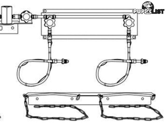 Single Manifold System Type 10 Oxygen