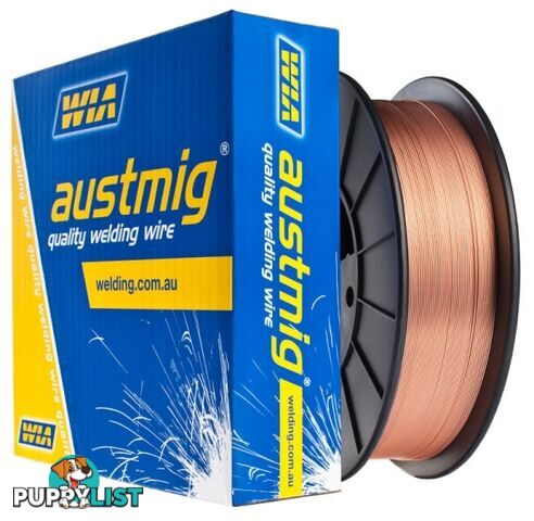 0.9mm 5Kg Copper Coated Mild Steel Mig Wire AUSTMIG ES6 ES609M5KG