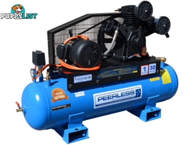 Industrial 3 Phase PHP30 Air Compressor 620 LPM 5.5HP Electric Motor 00070