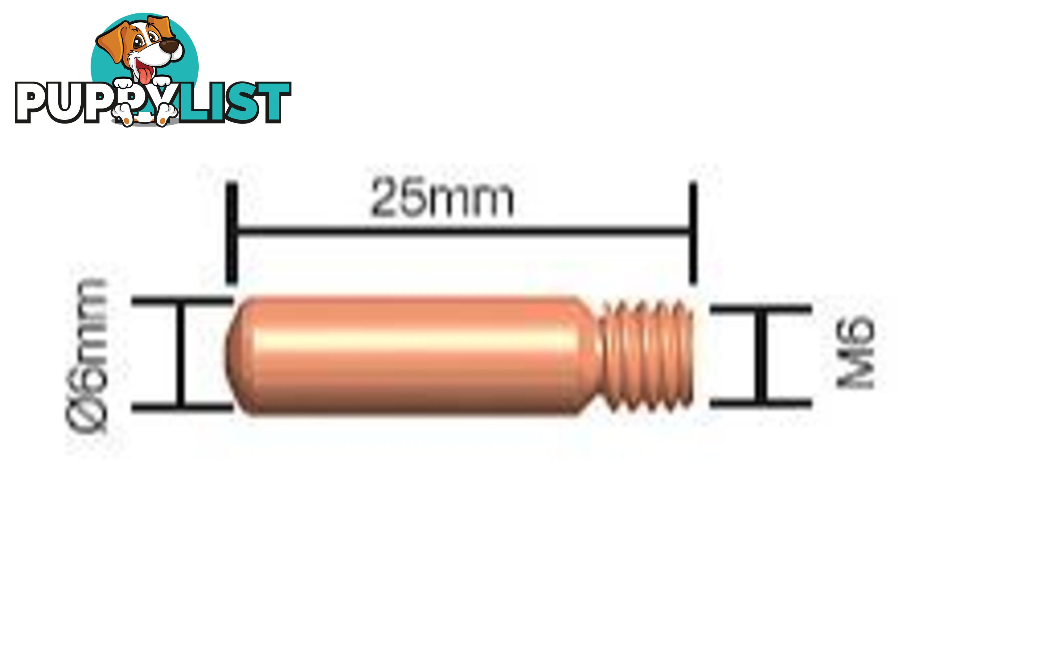 Contact Tip 0.6mm Tweco Style 1 Standard Duty 11-23 Pkt : 10