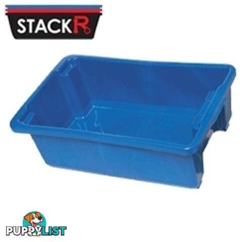 32L Stack & Nest Crates Blue