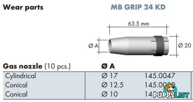 Nozzle MB24