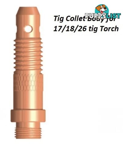 Collet Body 0.5mm For 17/18/26 Torch 10N29 Pkt : 5