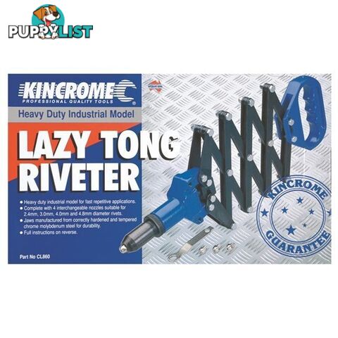 Lazy Tong Riveter 315-845mm Kincrome CL860