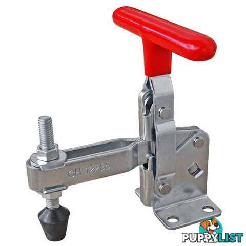 Toggle Clamp Vertical Flanged Base Tee Handle 340kg Cap 85.1mm Reach ITM CH-12285