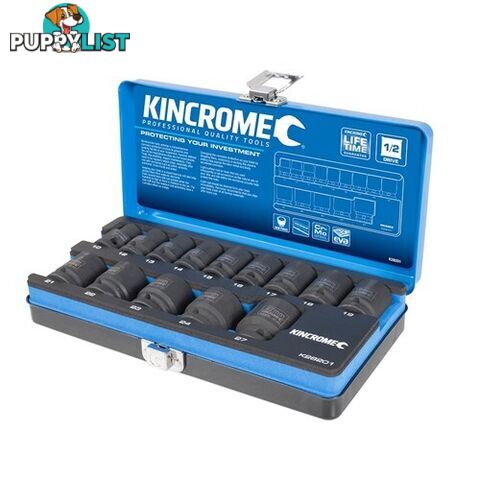 Impact Socket Set 14 Piece 1/2" Drive - Metric K28201 Kincrome