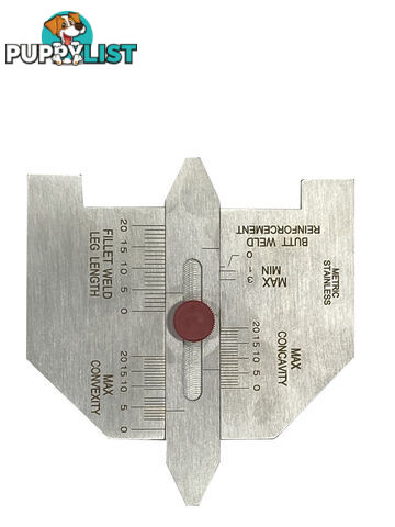 Automatic Weld Size Gauge 2.5" x 3" CAT6