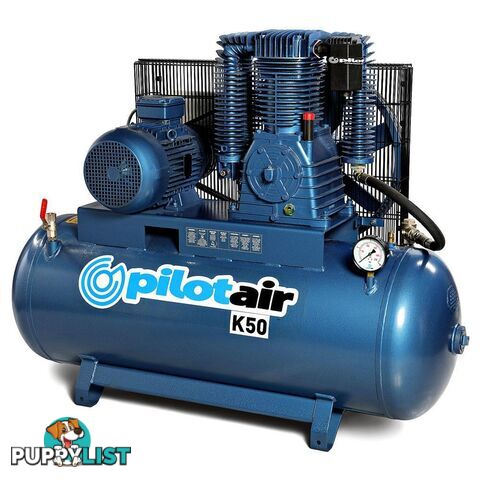 Reciprocating Air Compressor 415V/ 7.5 KW/ 268 L Rec./ 888 L/min FAD K50