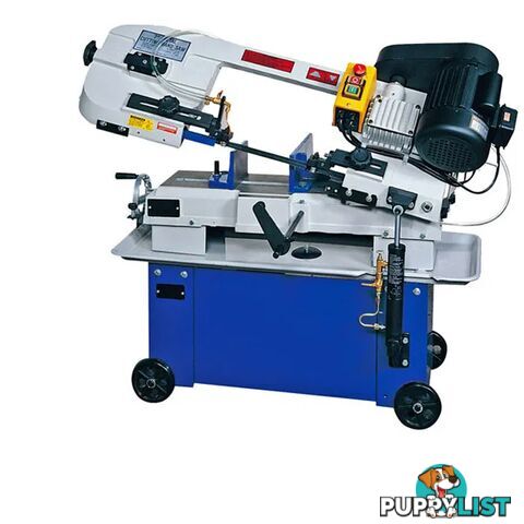 Metal Bandsaw 180mm Cap 4 Speed 240v 1ph Horizontal & Vertical Cut ITM UE712A