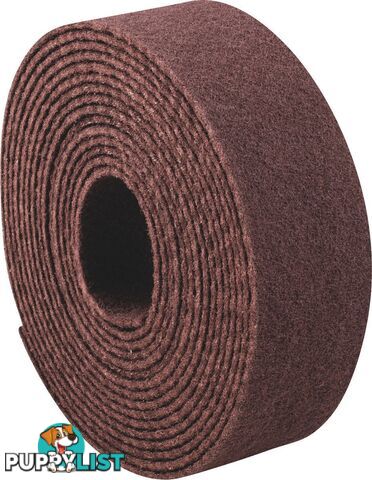 Non Woven Maroon Abrasive Web Roll 115mm x 10 Metres Medium MaroonRoll