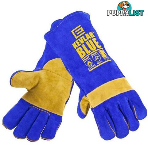 The KEVLARÂ® BLUEâ¢ Welding Glove Elliotts 300RKB